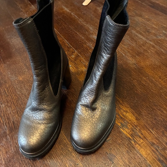 HOMERS Boots- metallic black- 38.5 - Picture 2 of 6